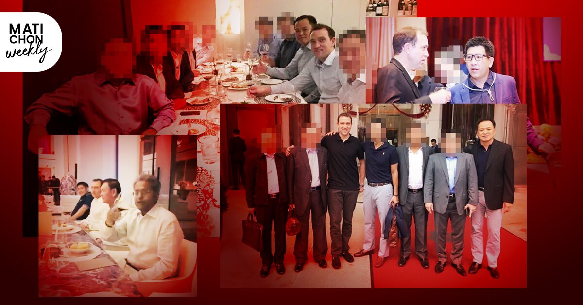 ปริศนา! ภาพร่วมเฟรมระส่ำหนัก ทุนเทา สแกมเมอร์ พัวพัน นักการเมือง-ชนชั้นนำไทยดาหน้า ปฏิเสธแค่เรื่องบังเอิญ