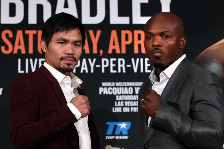 BOX USA PHI PACQUIAO BRADLEY