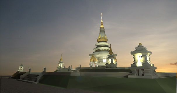 07. แบบก่อสร้างพิพิธภัณฑ์ธรรมเจดีย์ฯ