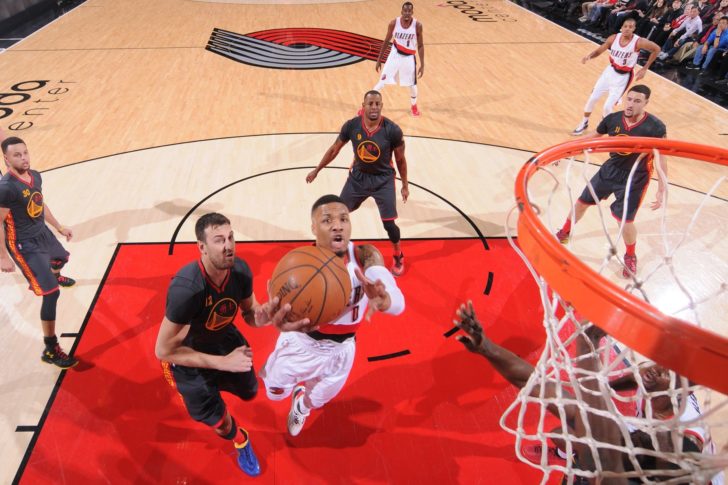 Golden State Warriors v Portland Trail Blazers