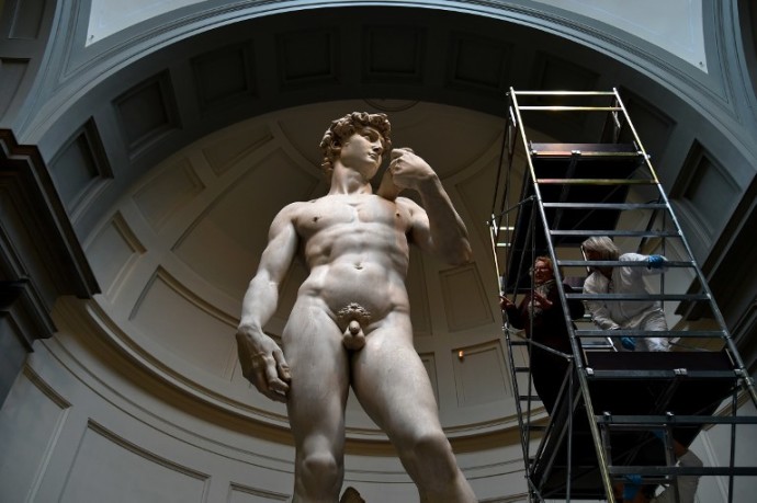 ITALY-CULTURE-MUSEUM-SCULPTURE