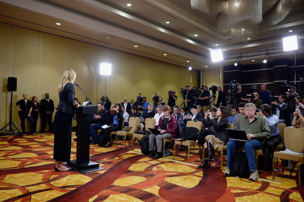 Maria Sharapova News Conference
