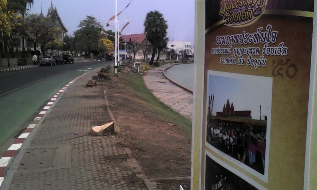 ต้นไม้ที่ถูกตัดจากเฟซบุ๊ก Wiput Sukprasert