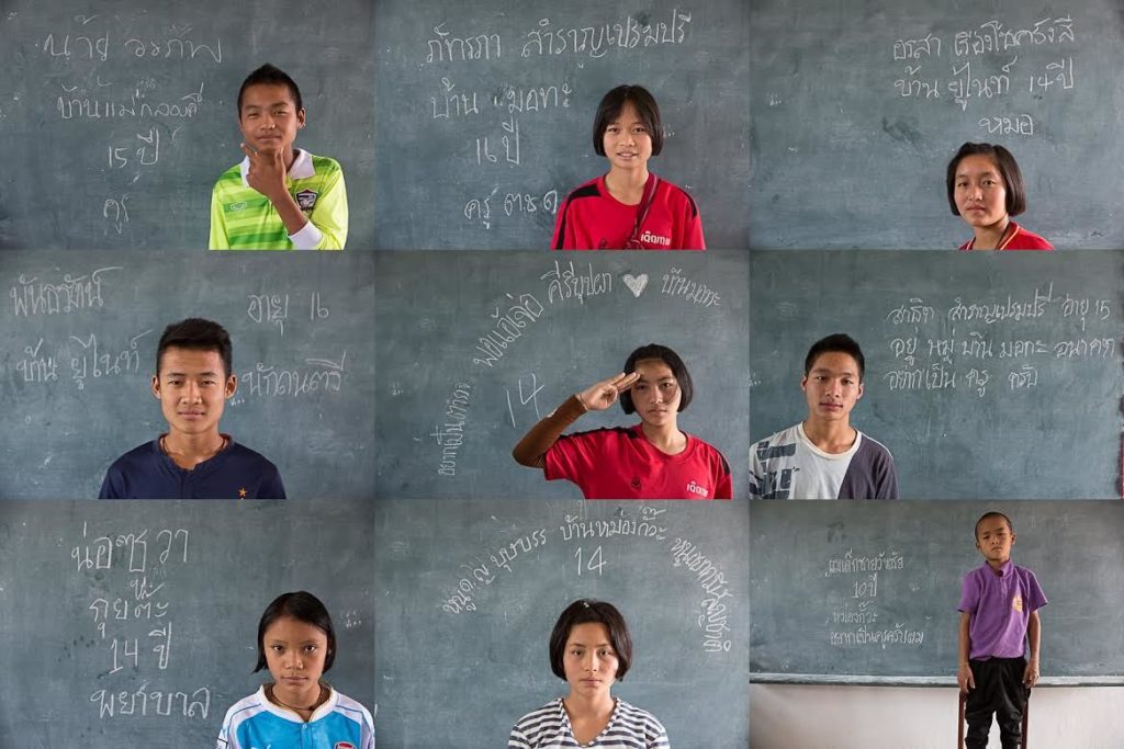 ภาพเด็กๆ ที่ร่วมเวิร์กช็อป