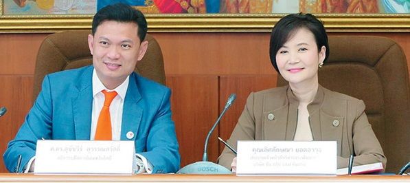ศ.ดร.สุชัชวีร์ สุวรรณสวัสดิ์ และ เลิศลักษณา ยอดอาวุธ
