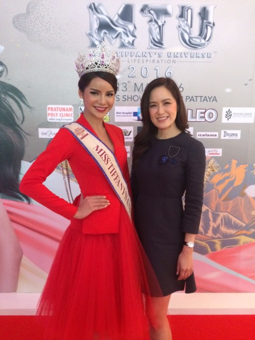 อลิสา พันธุศักดิ์-โสภิดา ศิริวัฒนานุกูล มิสทิฟฟานี่ ยูนิเวิร์ส 2015