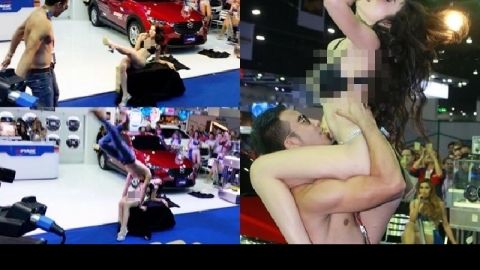 ภาพการแสดงส่วนหนึ่งในงานมอเตอร์โชว์