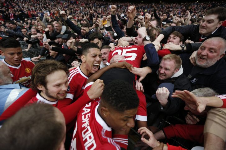 FBL-ENG-FACUP-EVERTON-MAN UTD