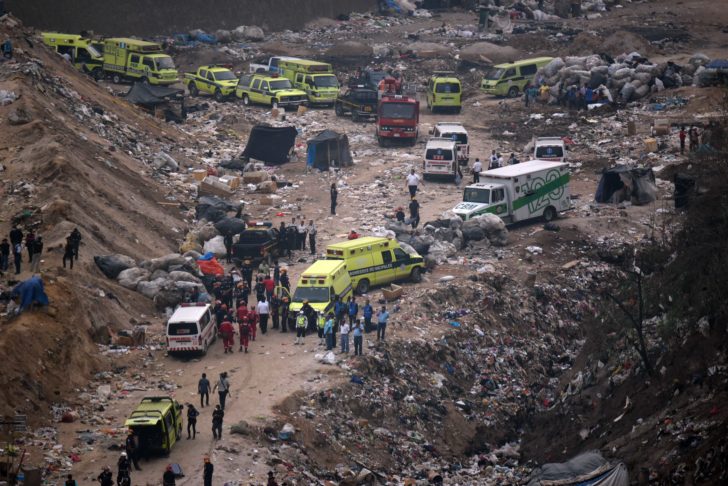 Garbage Dump - Guatemala - Landslide - Accident