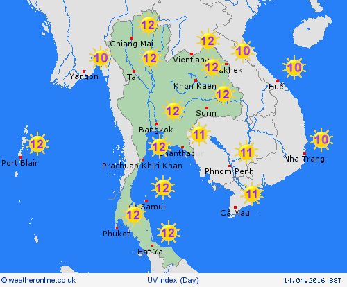 ภาพจาก http://www.weatheronline.co.uk