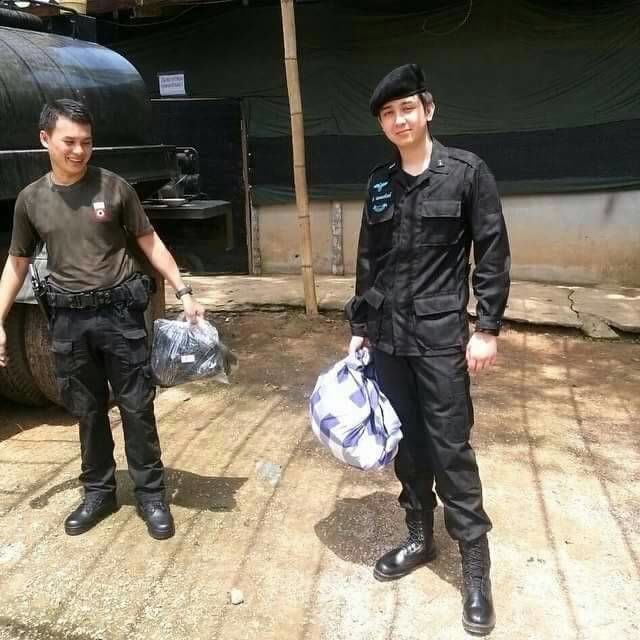ชาโน เมื่อครั้งยังเป็นอาสาสมัครทหารพราน