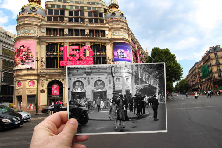 Le Printemps. Boulevard Haussmann, 1930