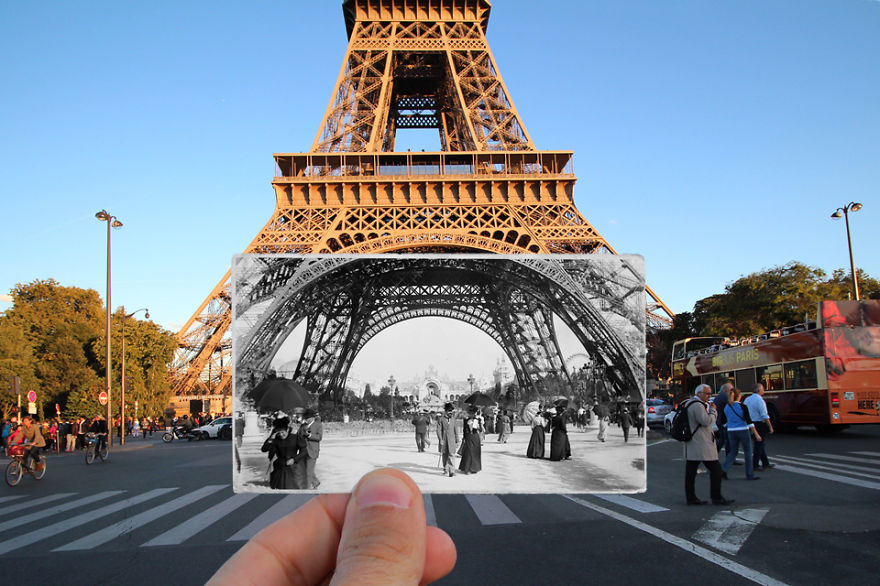 Tour Eiffel, 1900