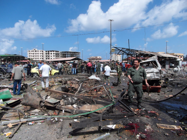 SYRIA-CONFLICT-BLASTS