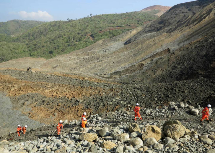MYANMAR-ACCIDENT-MINING