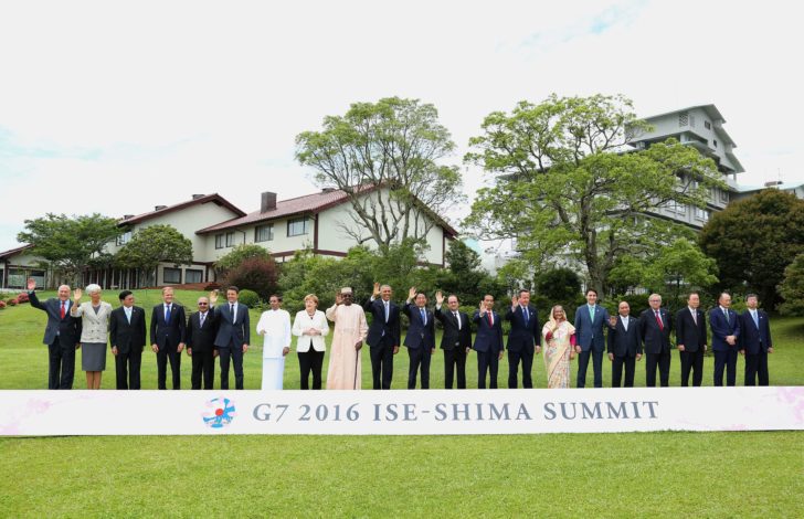 JAPAN-G7-SUMMIT-ARRIVAL