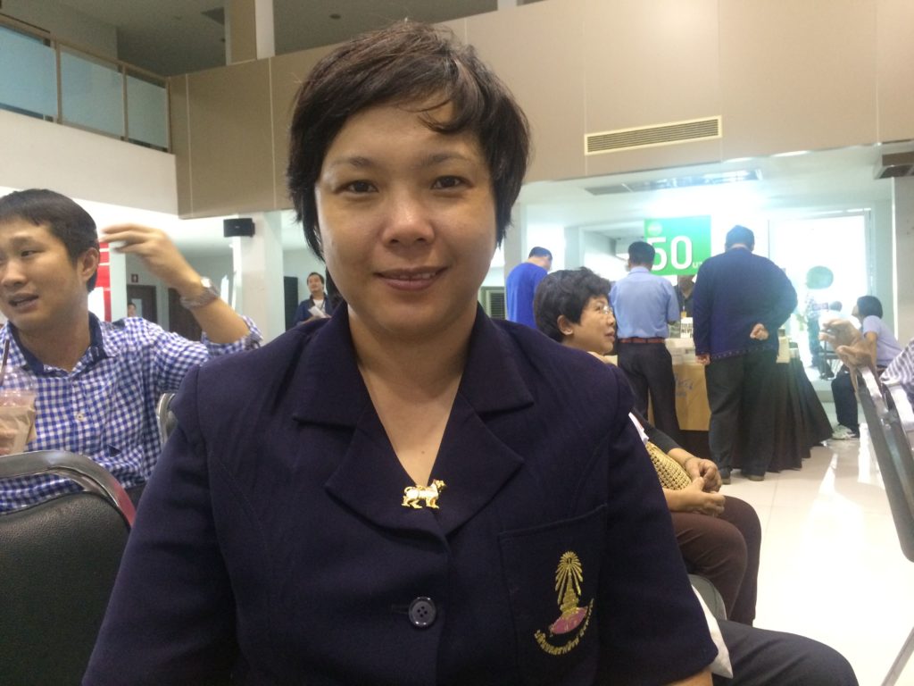ธัญญพัทธ์ มิตรศรัณย์ภัทร ภัณฑารักษ์พิพิธภัณฑ์เจ้าพระยาบดินทรเดชา (สิงห์ สิงหเสนี) เดินทางมาร่วมฟังเสวนา เนื่องจากมีประเด็นที่เกี่ยวเนื่องกับเจ้าพระยาบดินทรเดชา ครั้งยังเป็นพระยาราชสุภาวดี 