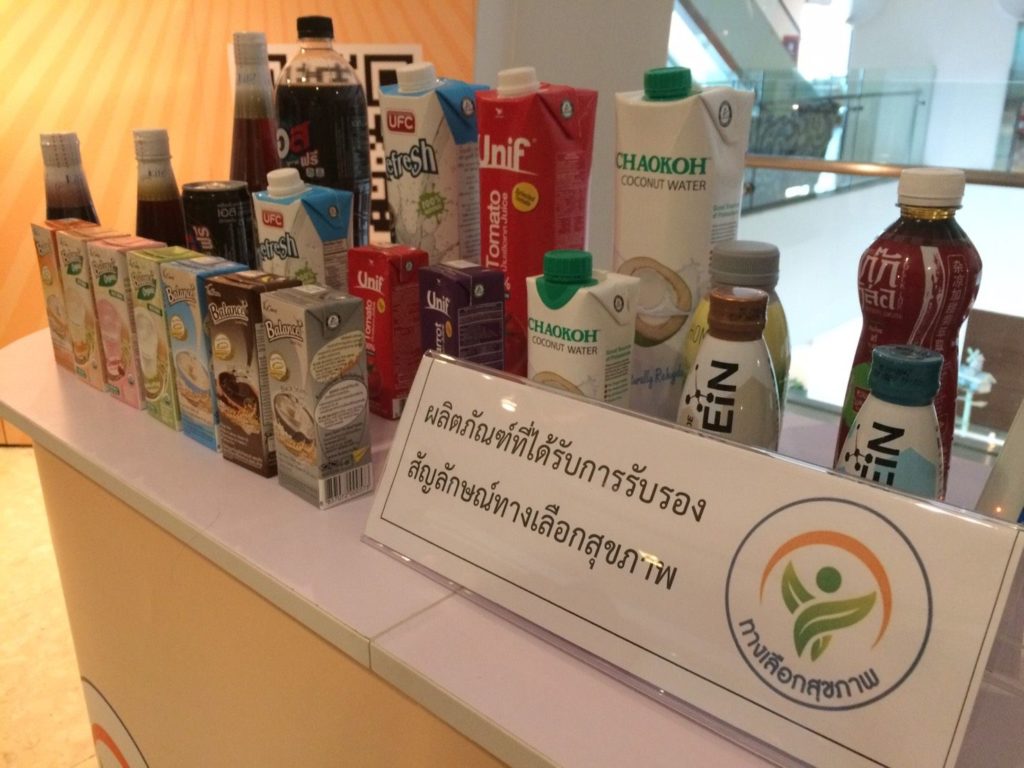 กลุ่มผลิตภัณฑ์ติดฉลาก "ทางเลือกสุขภาพ"