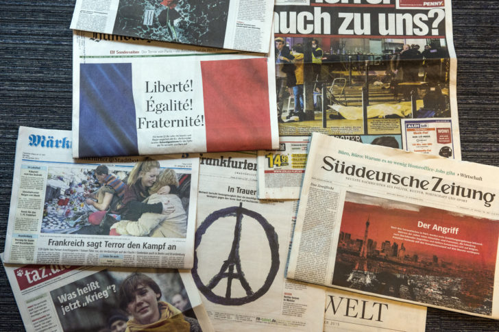 GERMANY-FRANCE-ATTACKS-PRESS
