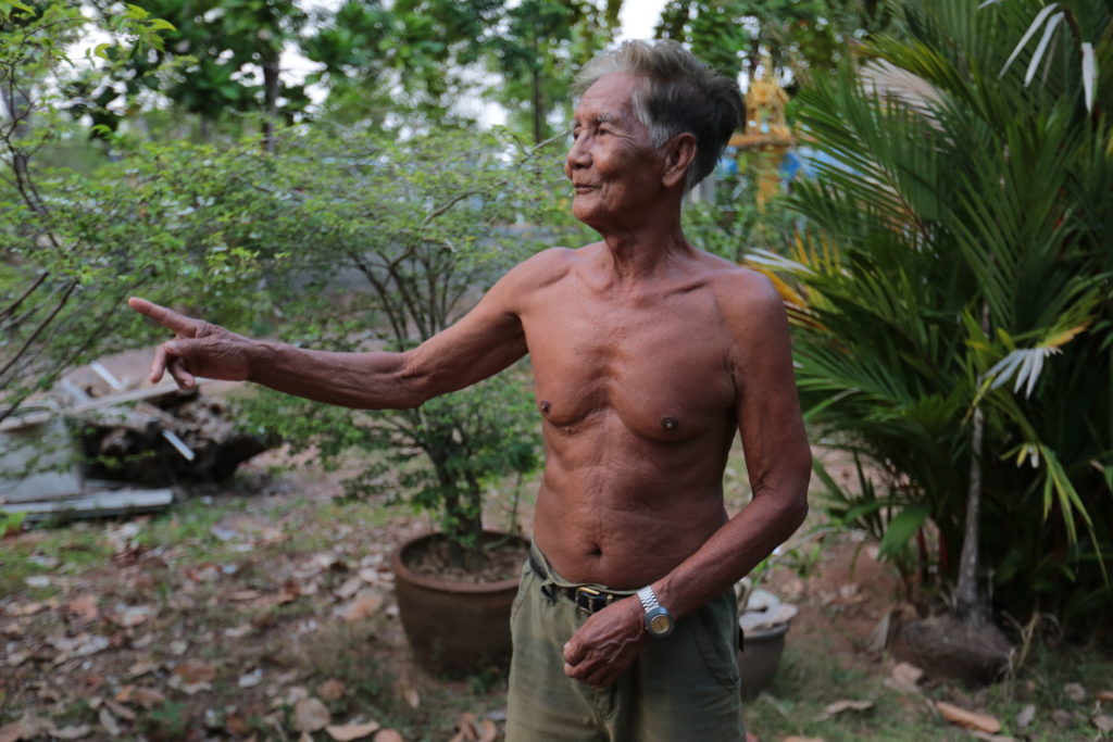 คุณตาโจ๊-ฉลาด สำเร็จ วัย 80 ปี เจ้าของที่ดินเดิมก่อนมอบให้สร้างอนุสาวรีย์สุนทรภู่