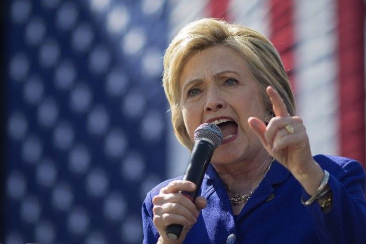 Hillary Clinton Attends Get Out The Vote Rally In Los Angeles