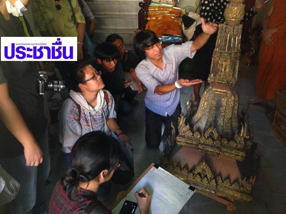 เก็บข้อมูลธรรมาสน์วัดบางยี่ขัน ซึ่งตกเป็นข่าวเมื่อ 2 ปีก่อน ว่ามีการดูแลรักษาที่ไม่เหมาะสม ประภัสสร์ ได้นำหนังสือ "ศิลปะอยุธยา" มอบแด่เจ้าอาวาสเพื่อศึกษาด้วย