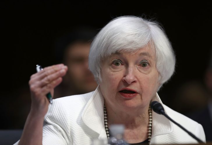 Federal Reserve Board Chairwoman Janet Yellen Gives Semiannual Monetary Policy Report To Senate Committee