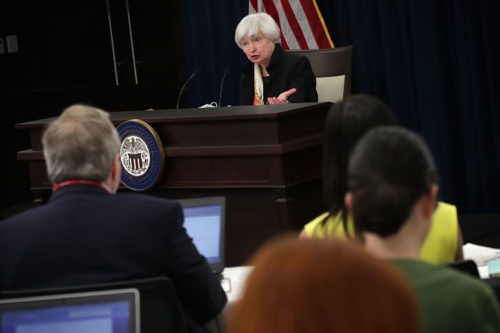 Janet Yellen Holds News Conference To Discuss Fed Interest Rate Decision