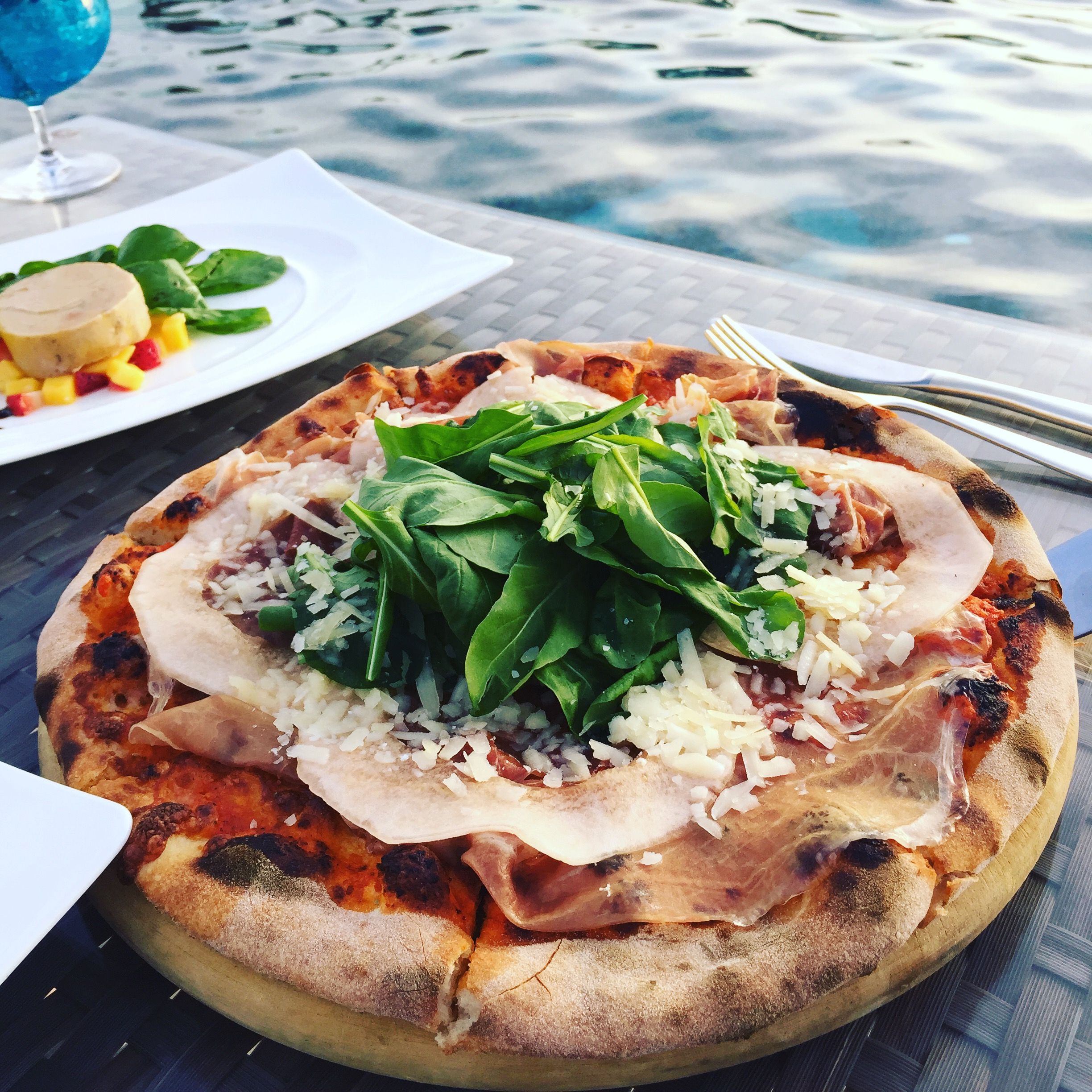 Parma Ham & Melon Pizza