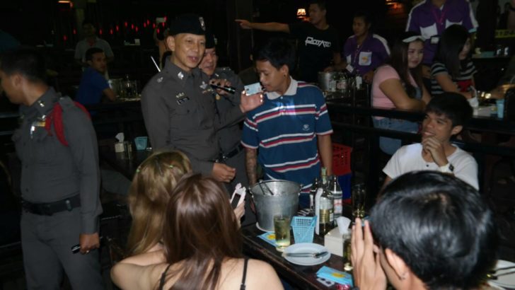 บก.น.3 ตรวจสถานบันเทิงปราบปรามการค้ามนุษย์