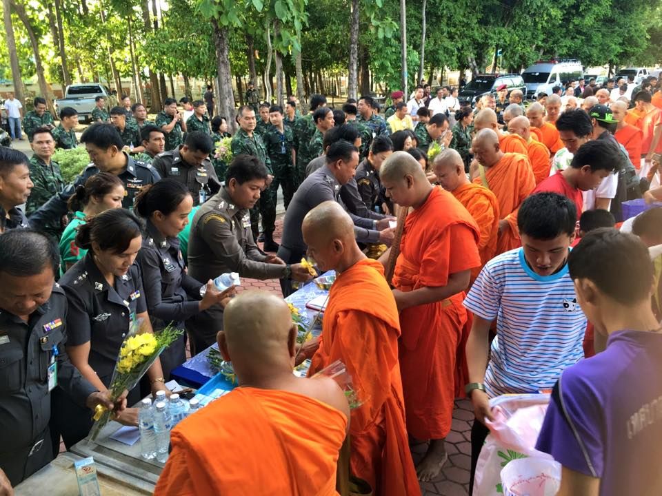 บริเวณรอบพระมหาเจดีย์พระสังกัจจาย วัดเมืองยะลา