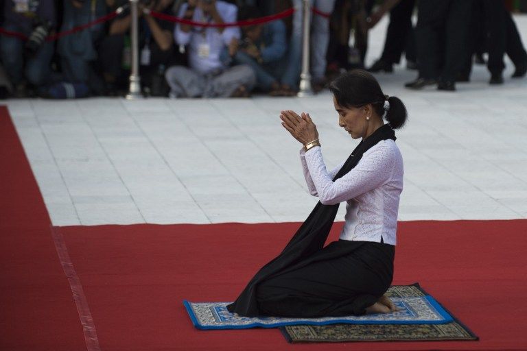 AFP PHOTO / YE AUNG THU