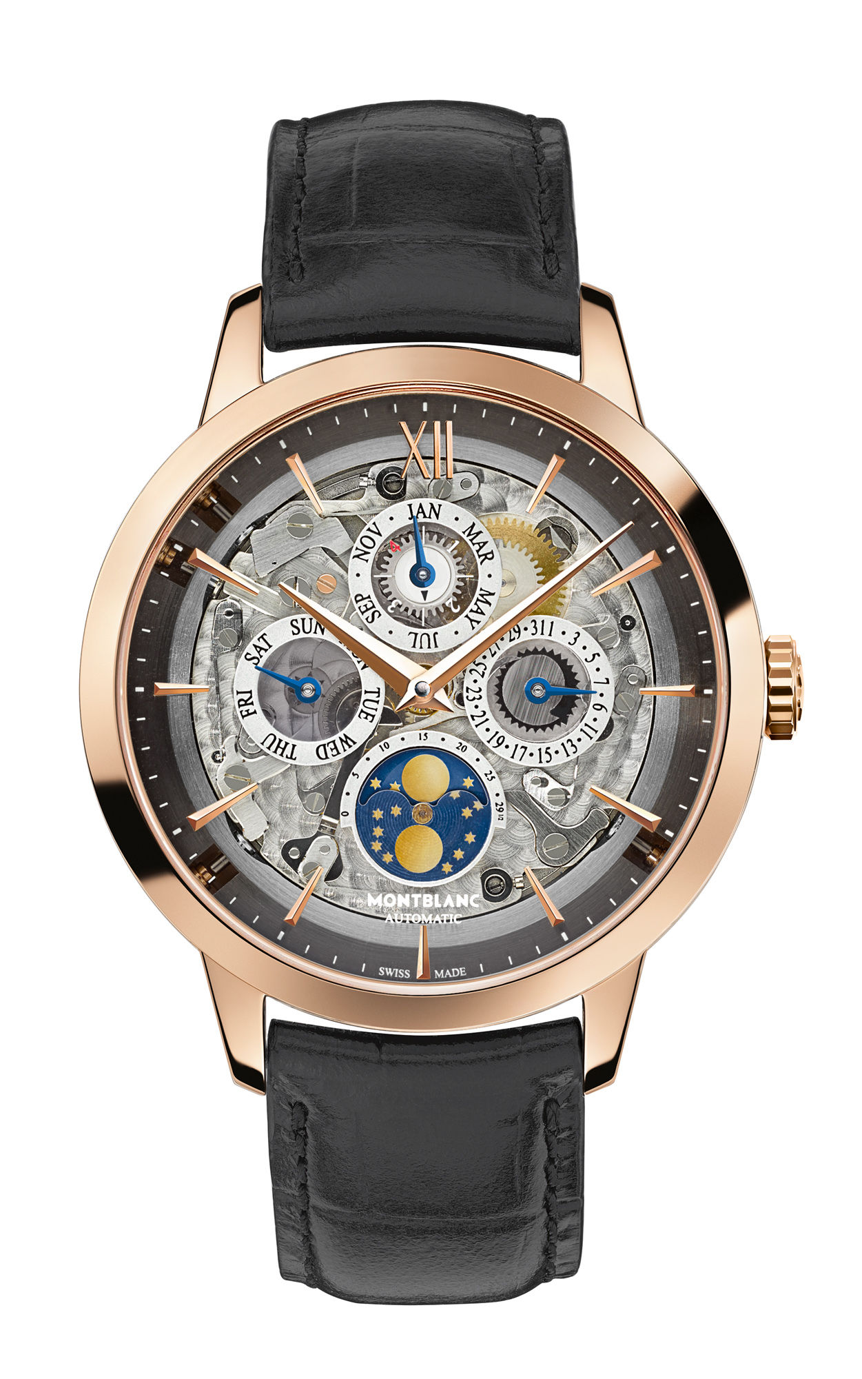 Montblanc Heritage Spirit Perpetual Calendar Sapphire copy
