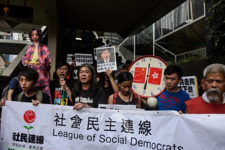 HONG KONG-CHINA-POLITICS-DEMOCRACY