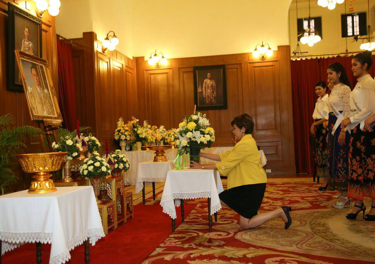 นางประณม ถาวรเวช รองประธานอำนวยการกองประกวดมิสยูนิเวิร์สไทยแลนด์ 2016