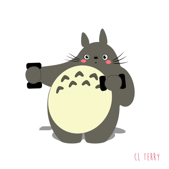 totoro-exercising-100-days-of-gifs-cl-terryart-11-578f811fc82b3__605