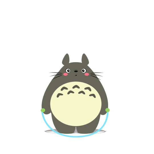 totoro-exercising-100-days-of-gifs-cl-terryart-4-578f80f479349__605