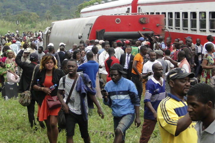 CAMEROON-TRAIN-ACCIDENT