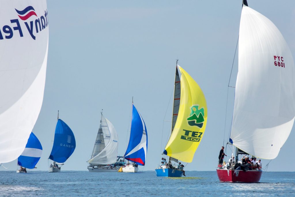 Millpond conditions on course Seraph. Phuket King's Cup 2015.