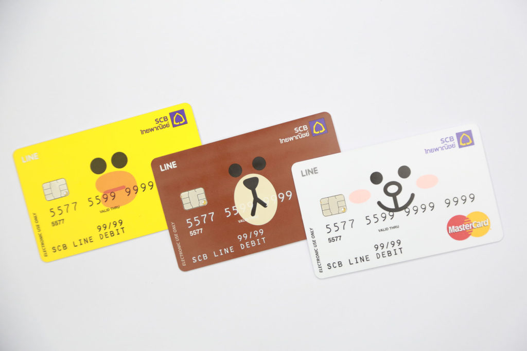 SCB LINE Debit Card_Packshot