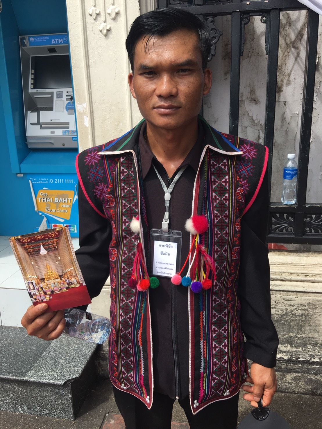 นายพิชัย ซือมือ อายุ 42 ปี ชาวไทยภูเขาเผ่าอาข่า