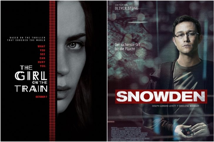 วิจารณ์หนัง The Girl on the Train และ Snowden