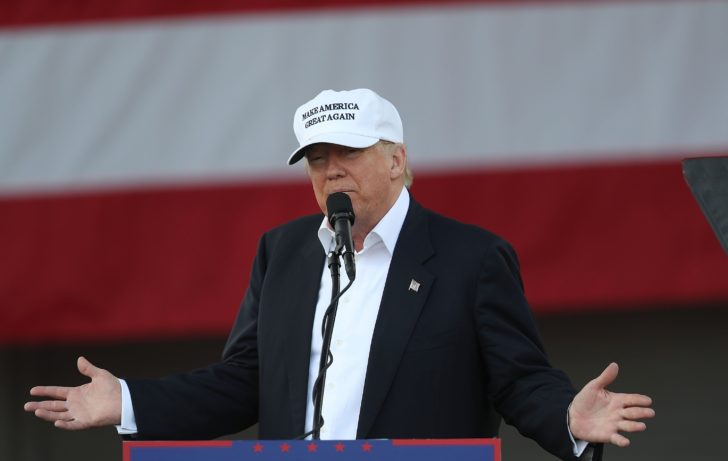 Donald Trump Campaigns Across Florida Ahead Of Election