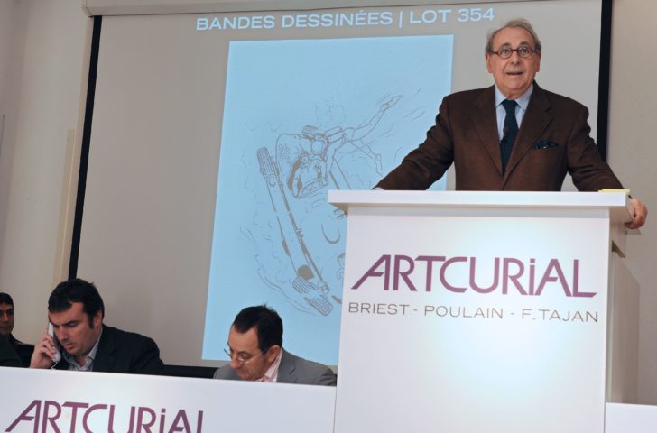 FILES-FRANCE-BELGIUM-CARTOON-AUCTION