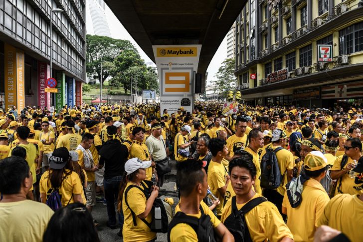 MALAYSIA-POLITICS-NAJIB-DEMONSTRATION-1MDB-CORRUPTION