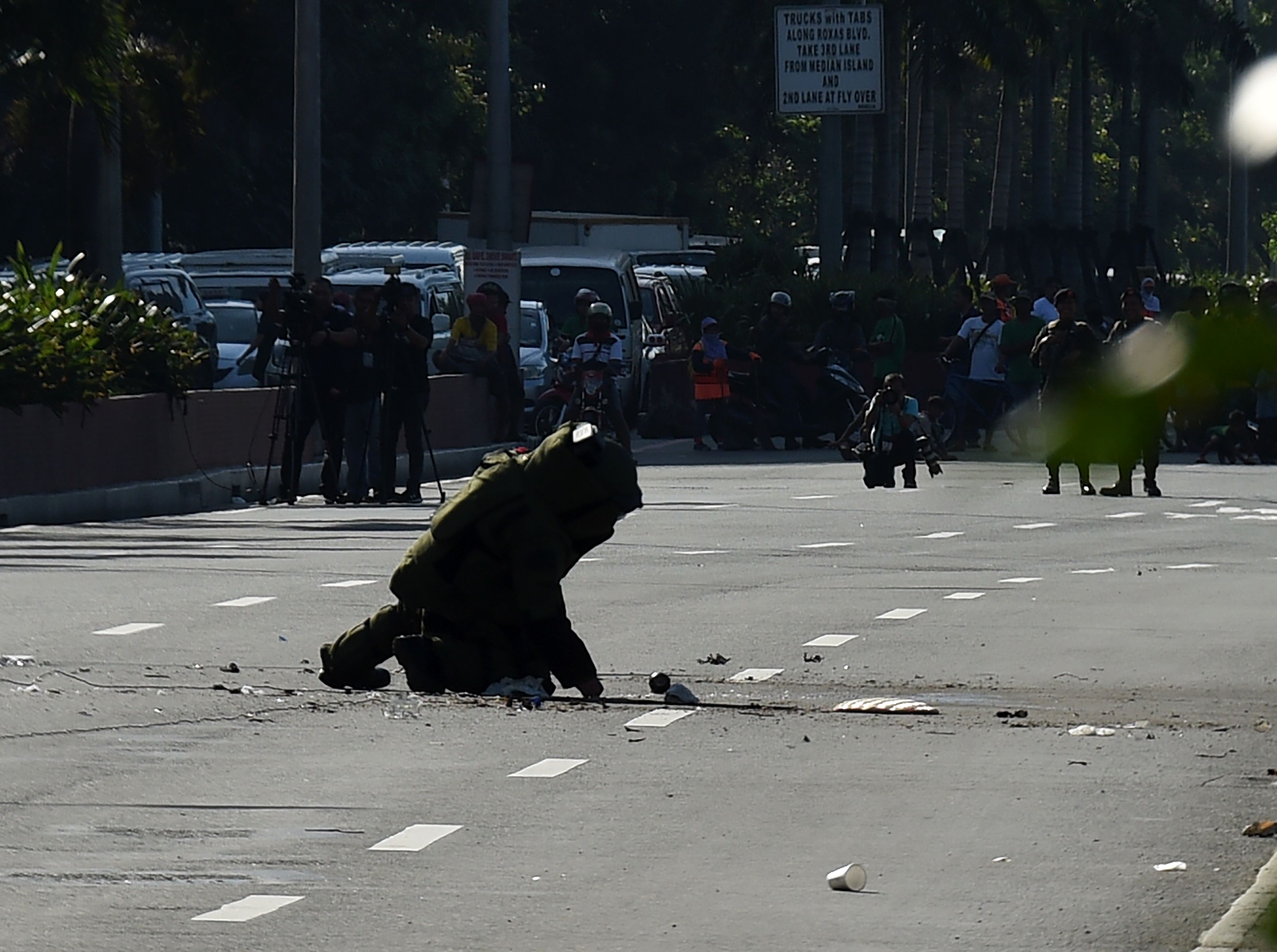 AFP PHOTO / TED ALJIBE