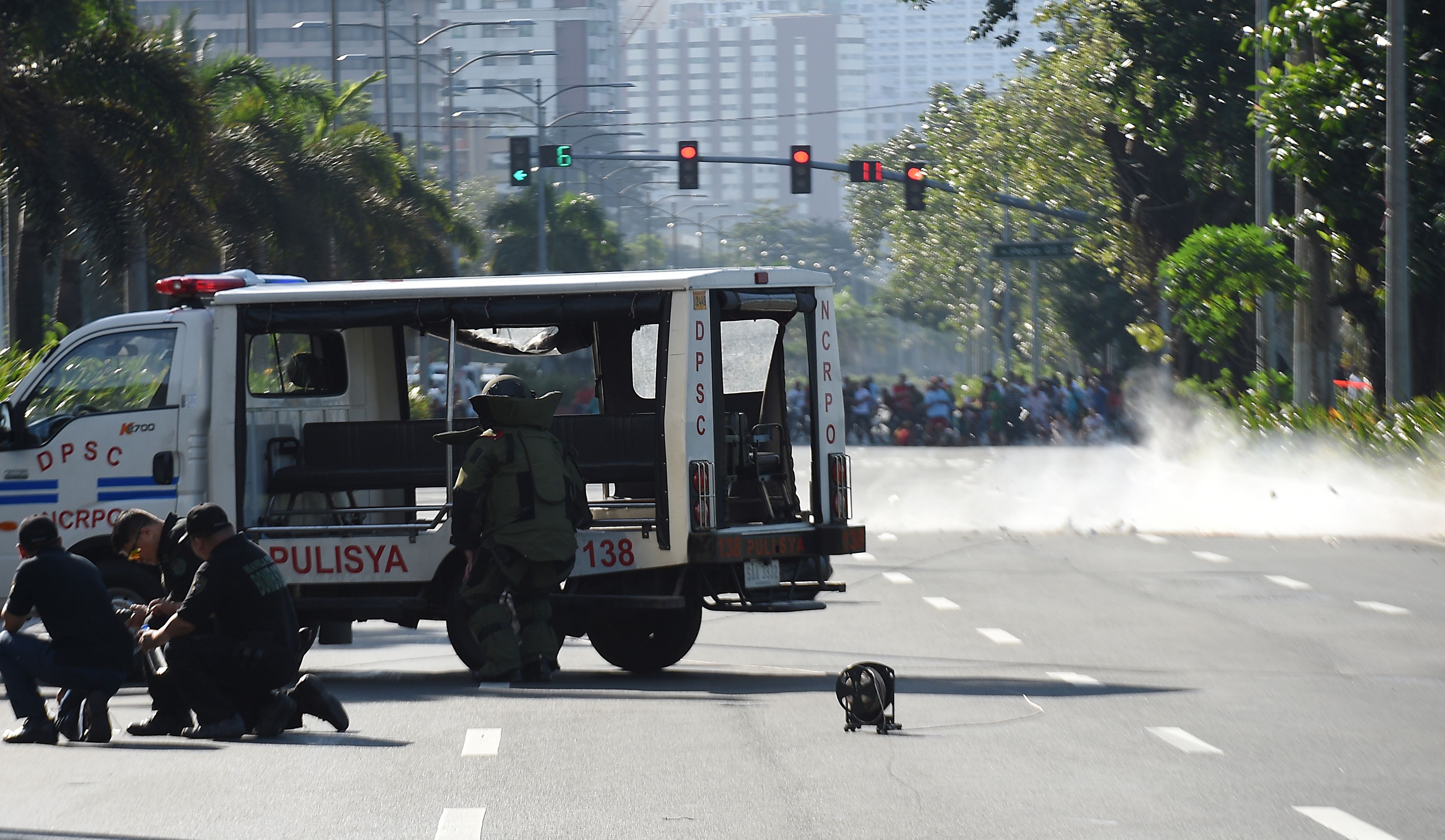 AFP PHOTO / TED ALJIBE