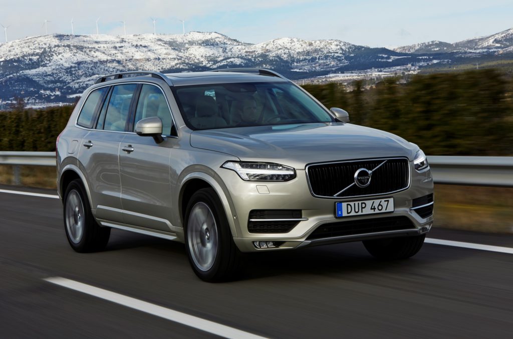 The new Volvo XC90 D5 driven in Tarragona, Spain