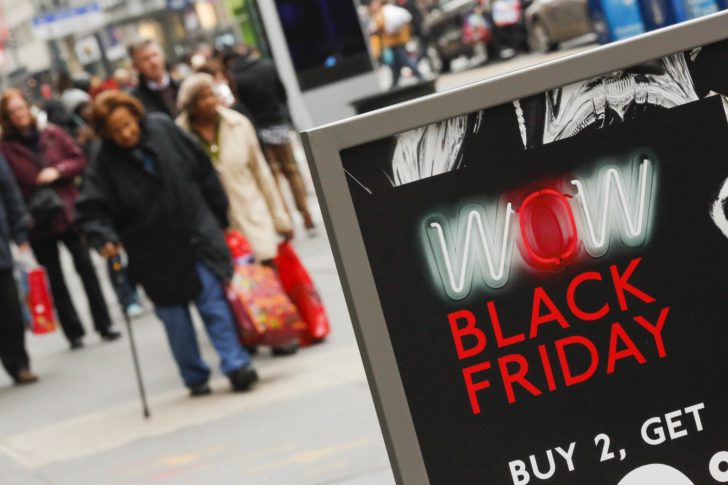 Holiday Shoppers Look For Bargains On Black Friday