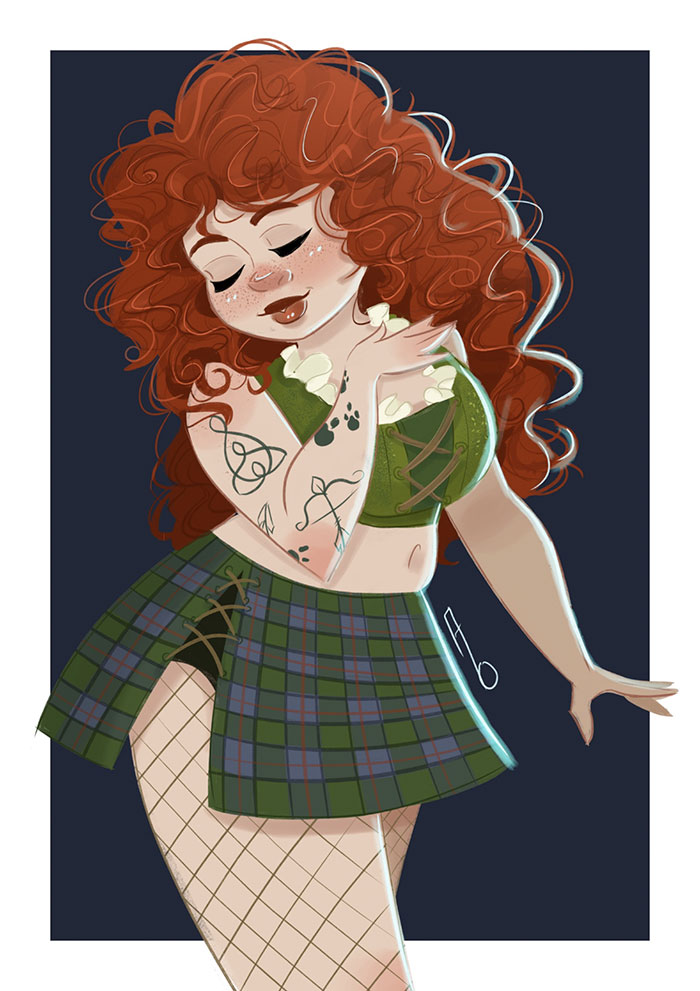 curvy-disney-pin-up-illustrations-ashleigh-beevers-art-1-57ecb7ece670c__700